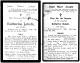 Funeral Card, Katharina Peisch Funeral Card, Katharina Peisch