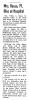 Obituary - Frieda Vogel Rosso, 1968 Obituary - Frieda Vogel Rosso, 1968