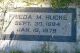 Gravestone, Frieda Lederer Hucke, Woodland CA Gravestone, Frieda Lederer Hucke, Woodland CA