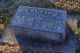 Gravestone, Nicholas Marxer 1876-1959 Gravestone, Nicholas Marxer 1876-1959