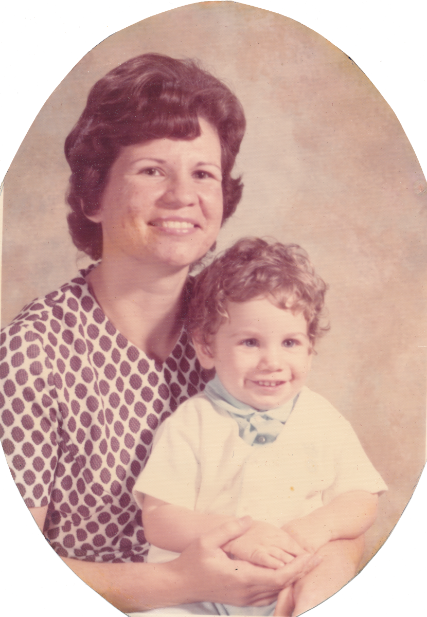 Susan Riess Hucke and Matthew Hucke, October 1973