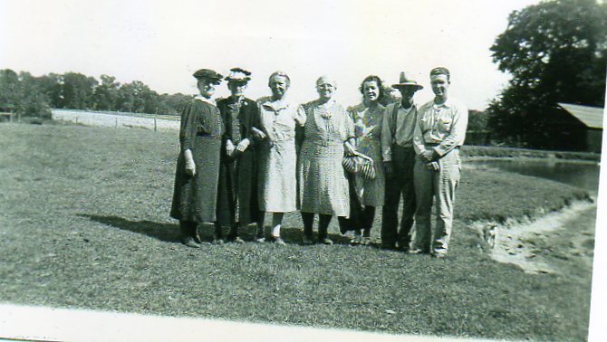 Jacobi and Concannon visit to Frank Hucke's farm