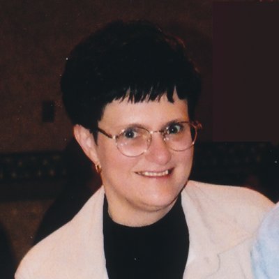 Carol (Helfrich) Hucke at her 35th anniversary 