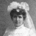 Margarethe Hucke (b. 1877) at her wedding to Adam Roos