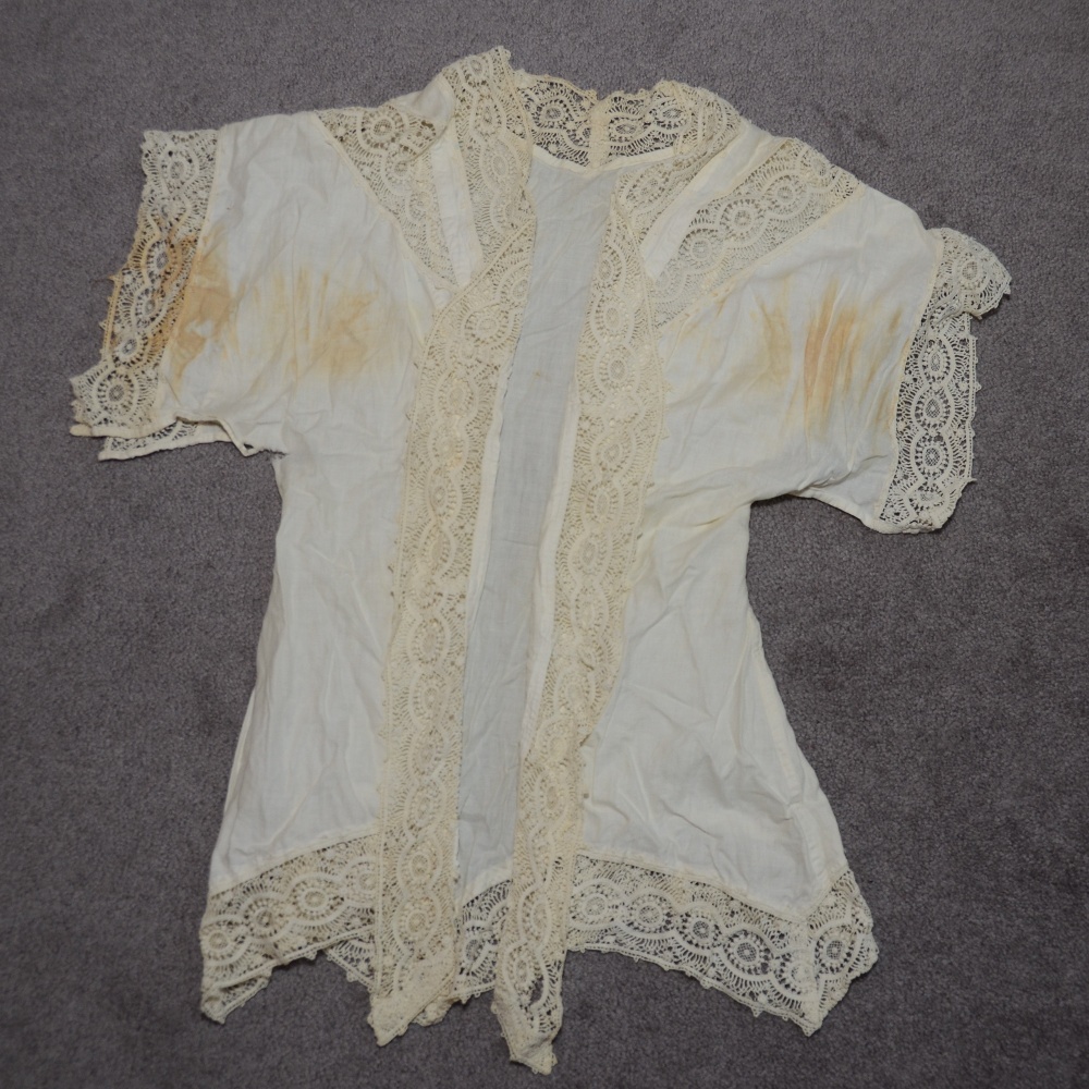 Wedding jacket of Nellie Landers Riess, ca. 1909