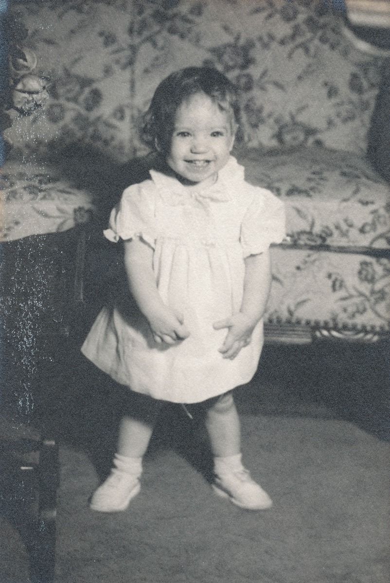 Carol Ann Riess, abt 1949.