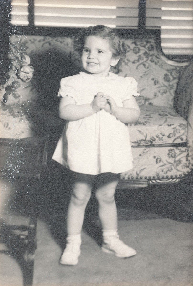 Susan Riess (Hucke), abt 1949