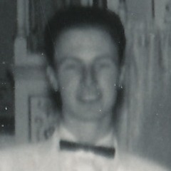 Ernest Skaer, at his wedding