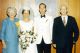 Susan Riess Hucke with husband Robert and grandparents on her wedding day Susan Riess Hucke with husband Robert and grandparents on her wedding day