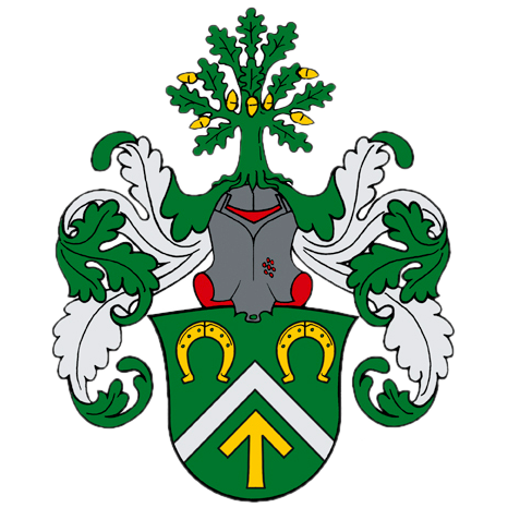 Coat of Arms, Johannes Hucke and descendants.